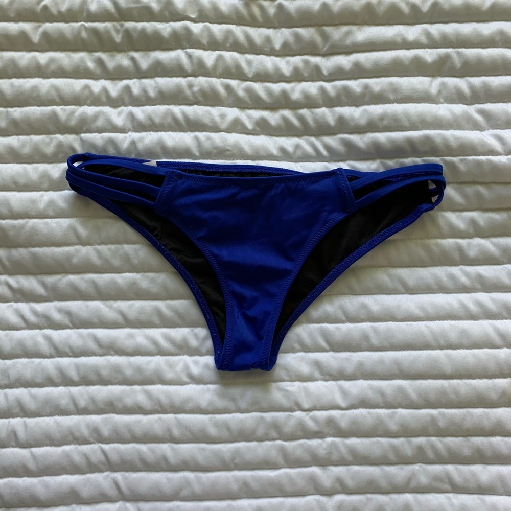 Royal blue bikini bottoms: Victoria’s Secret
